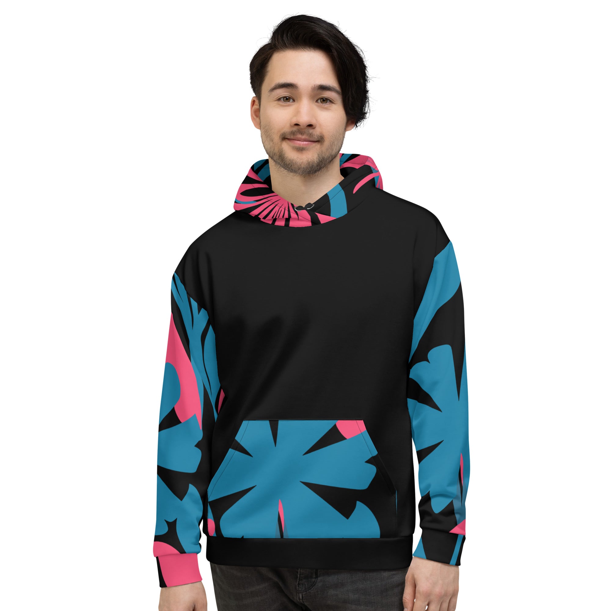 Unisex Hoodie Colorful Flower