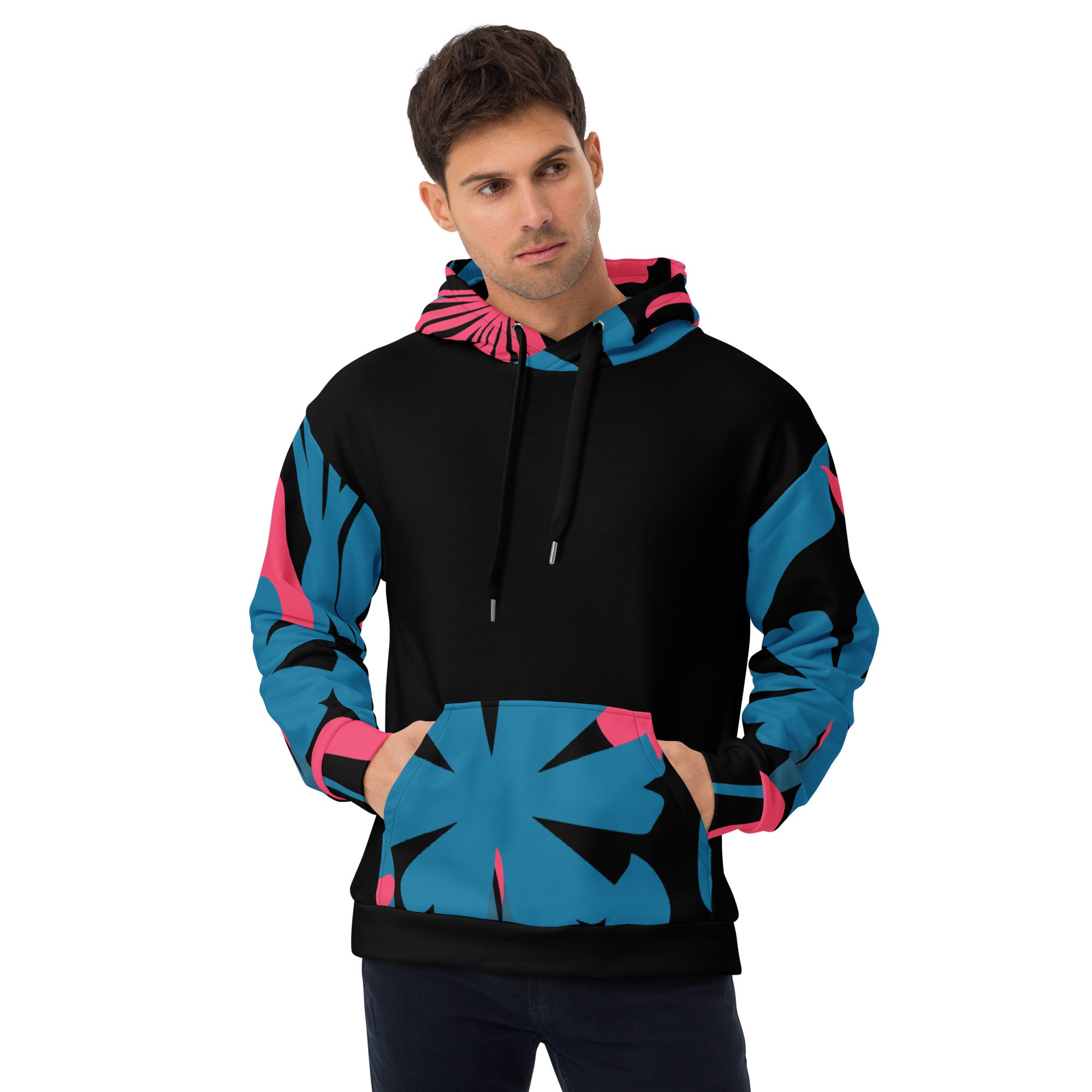 Unisex Hoodie Colorful Flower