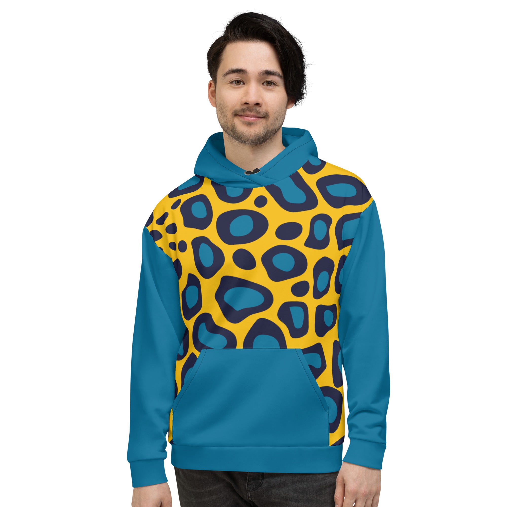 Yellow Leopard Unisex Hoodie