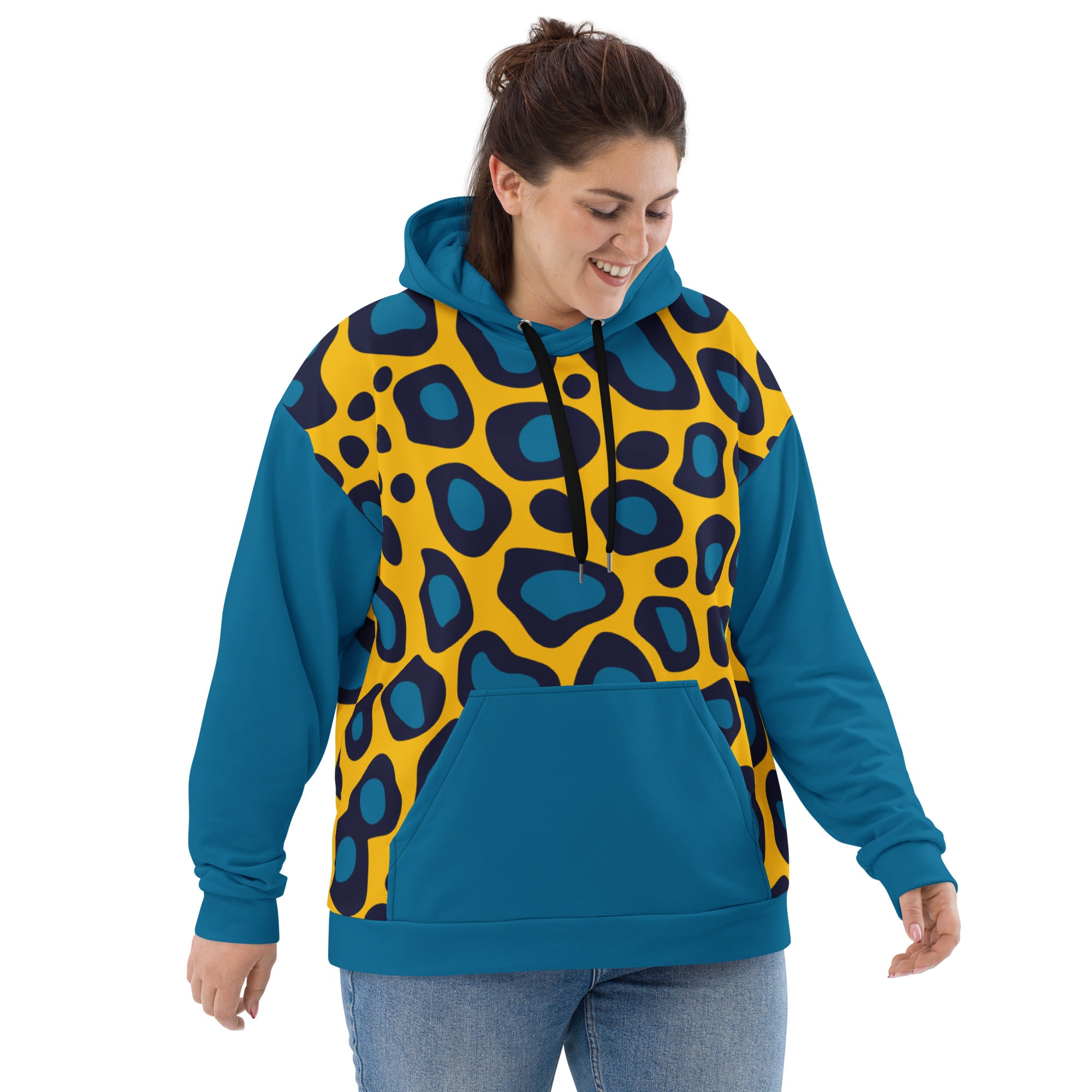 Yellow Leopard Unisex Hoodie