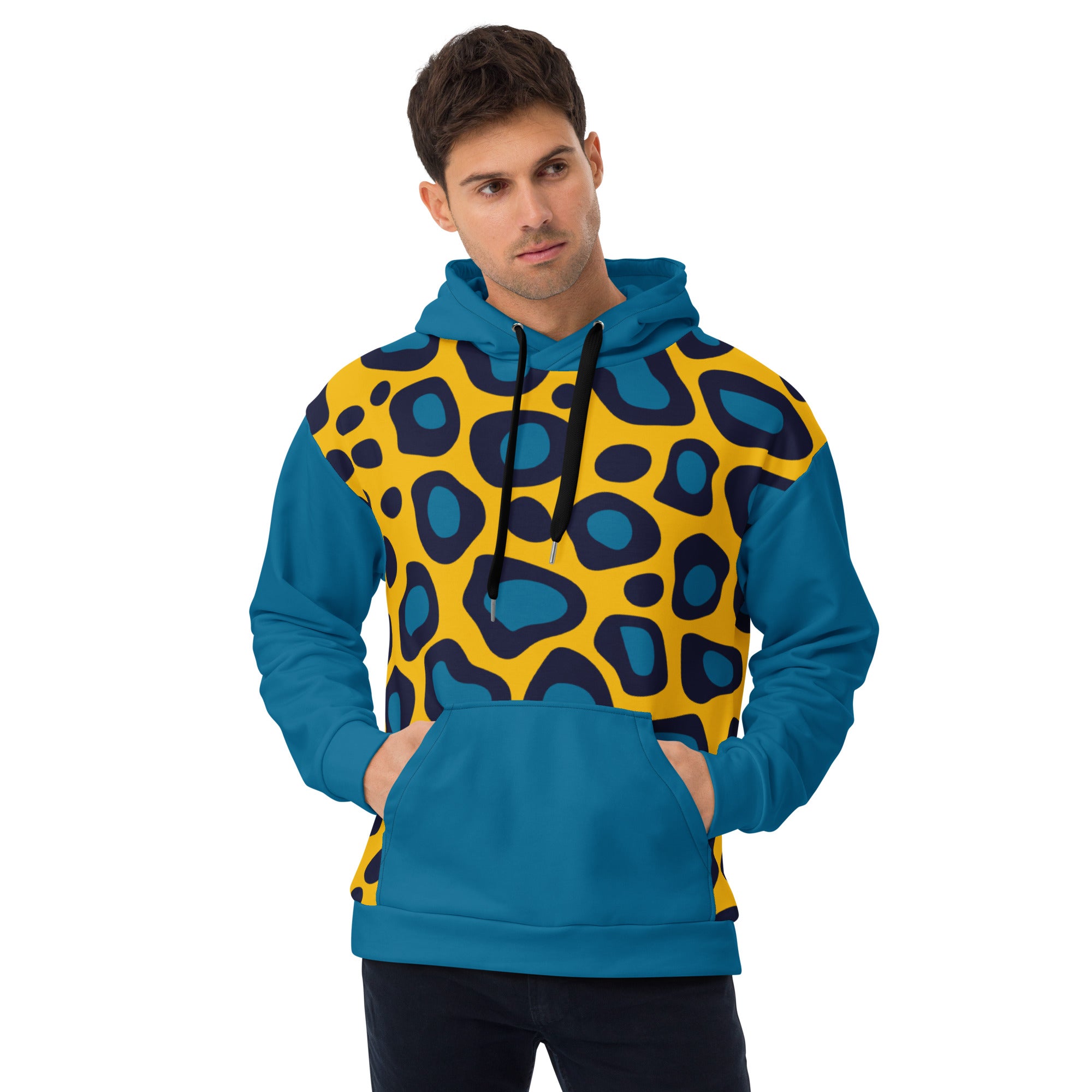 Yellow Leopard Unisex Hoodie