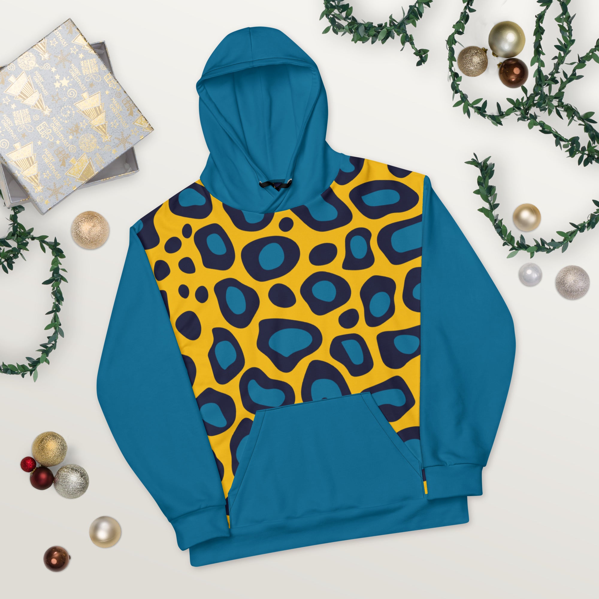 Yellow Leopard Unisex Hoodie