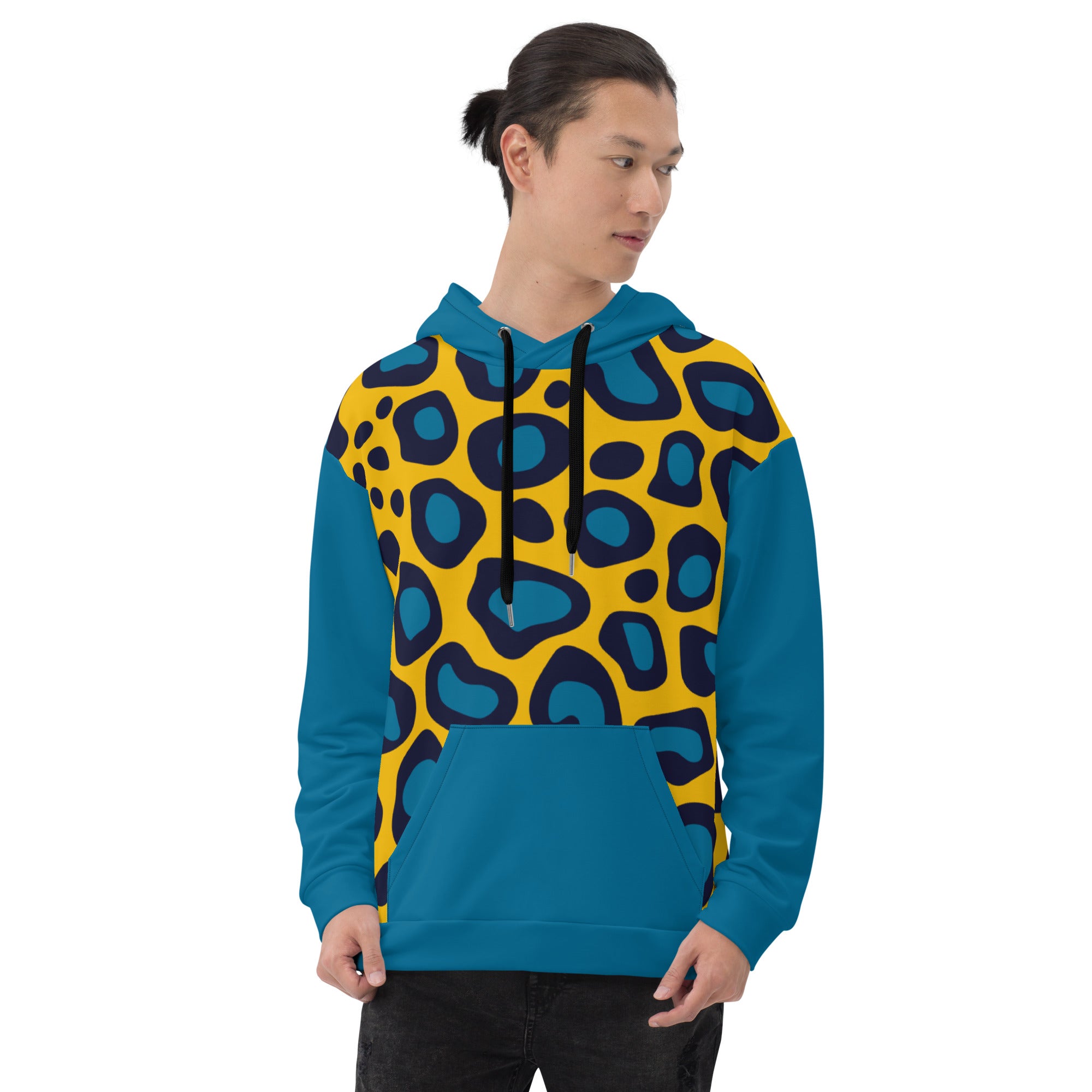 Yellow Leopard Unisex Hoodie