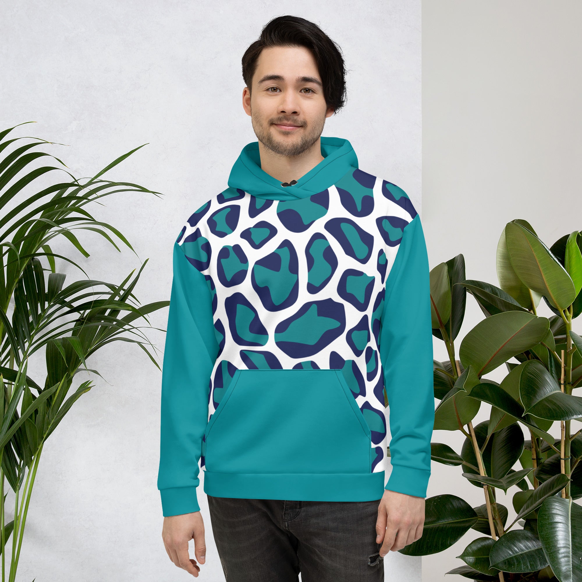 Green Leopard Unisex Hoodie