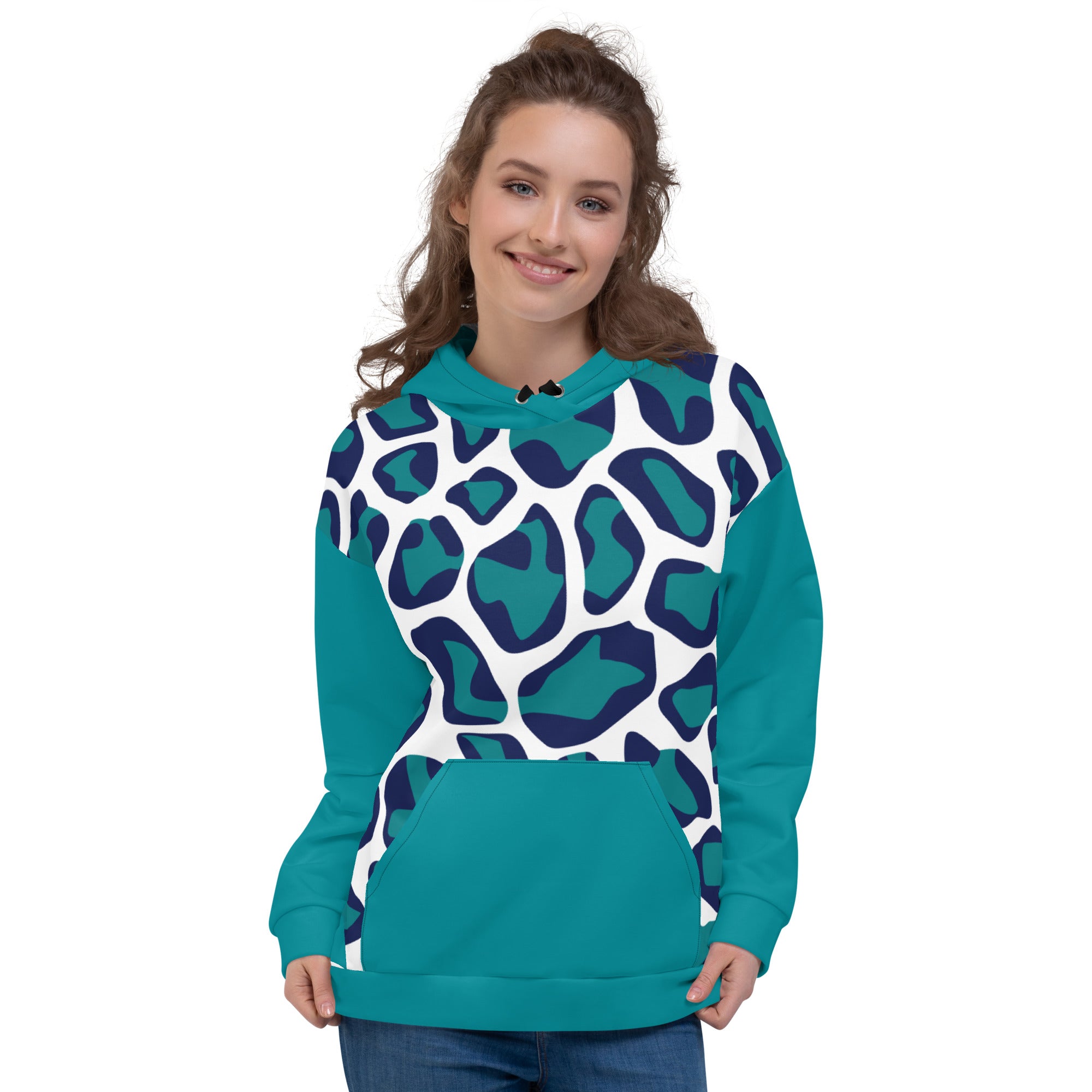 Green Leopard Unisex Hoodie