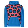 Blue & Black Leopard Unisex Hoodie