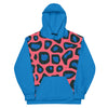 Blue & Black Leopard Unisex Hoodie