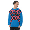 Blue & Black Leopard Unisex Hoodie