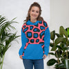 Blue & Black Leopard Unisex Hoodie