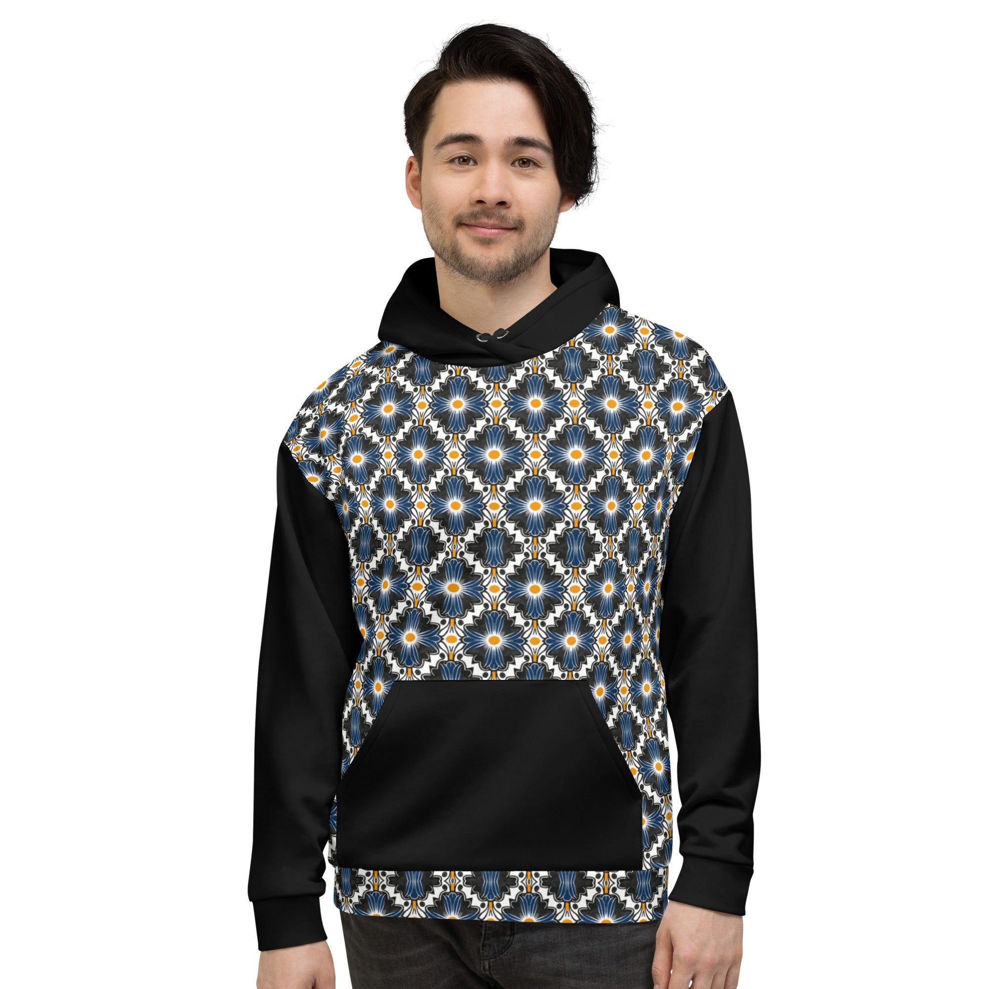 Flower pattern Unisex Hoodie