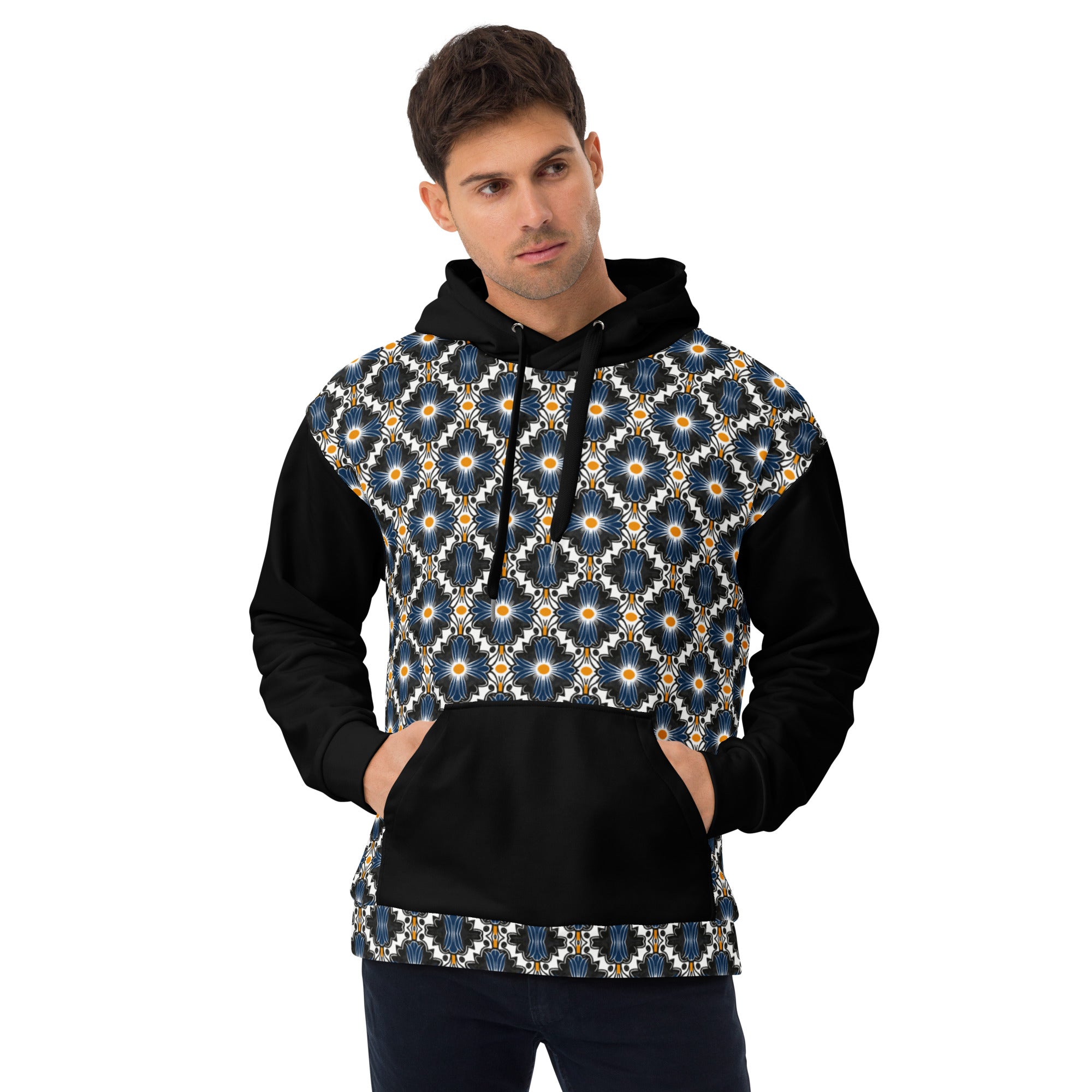 Flower pattern Unisex Hoodie