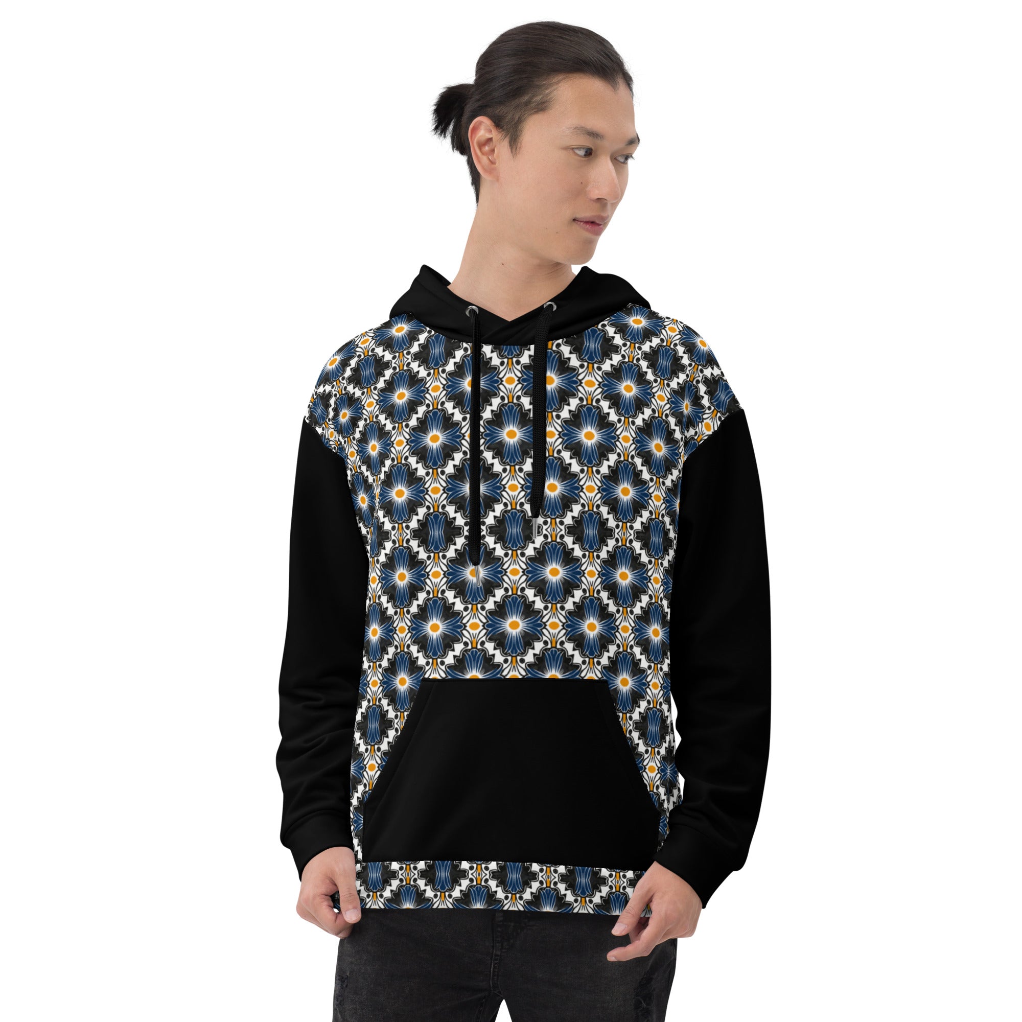 Flower pattern Unisex Hoodie