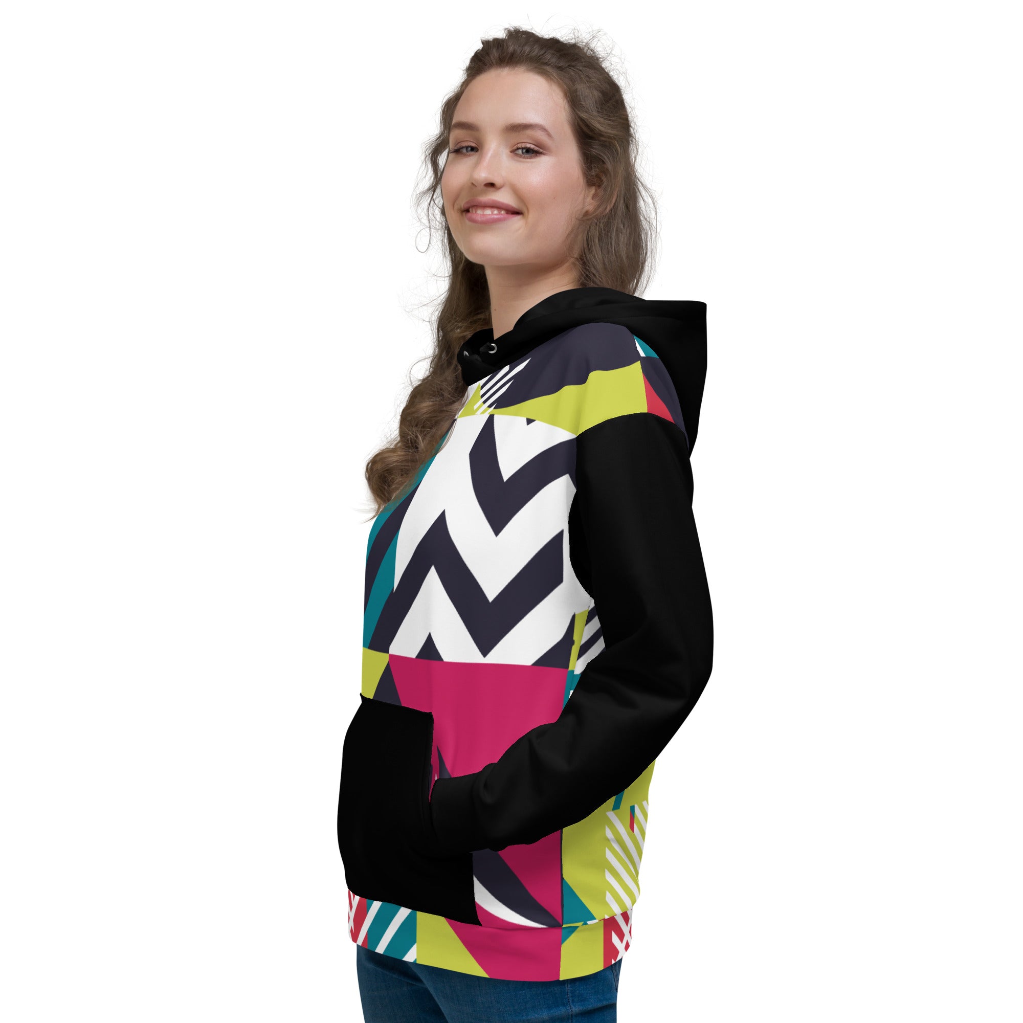 Men Women Unisex Colorful Hoodie