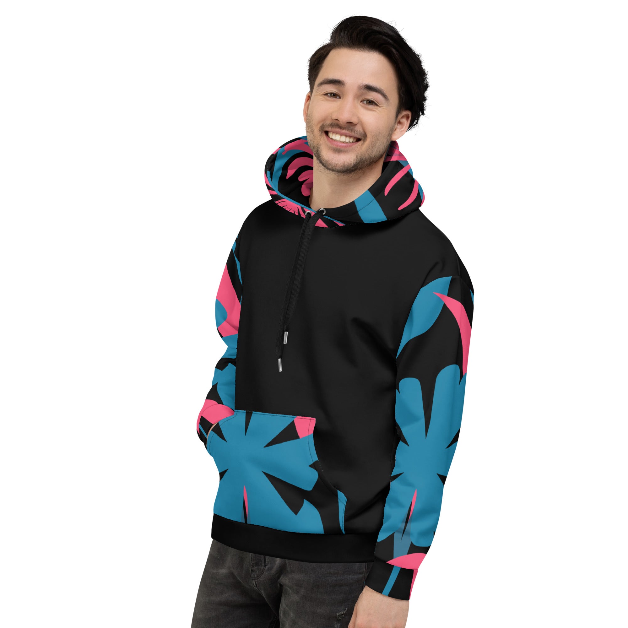 Unisex Hoodie Colorful Flower