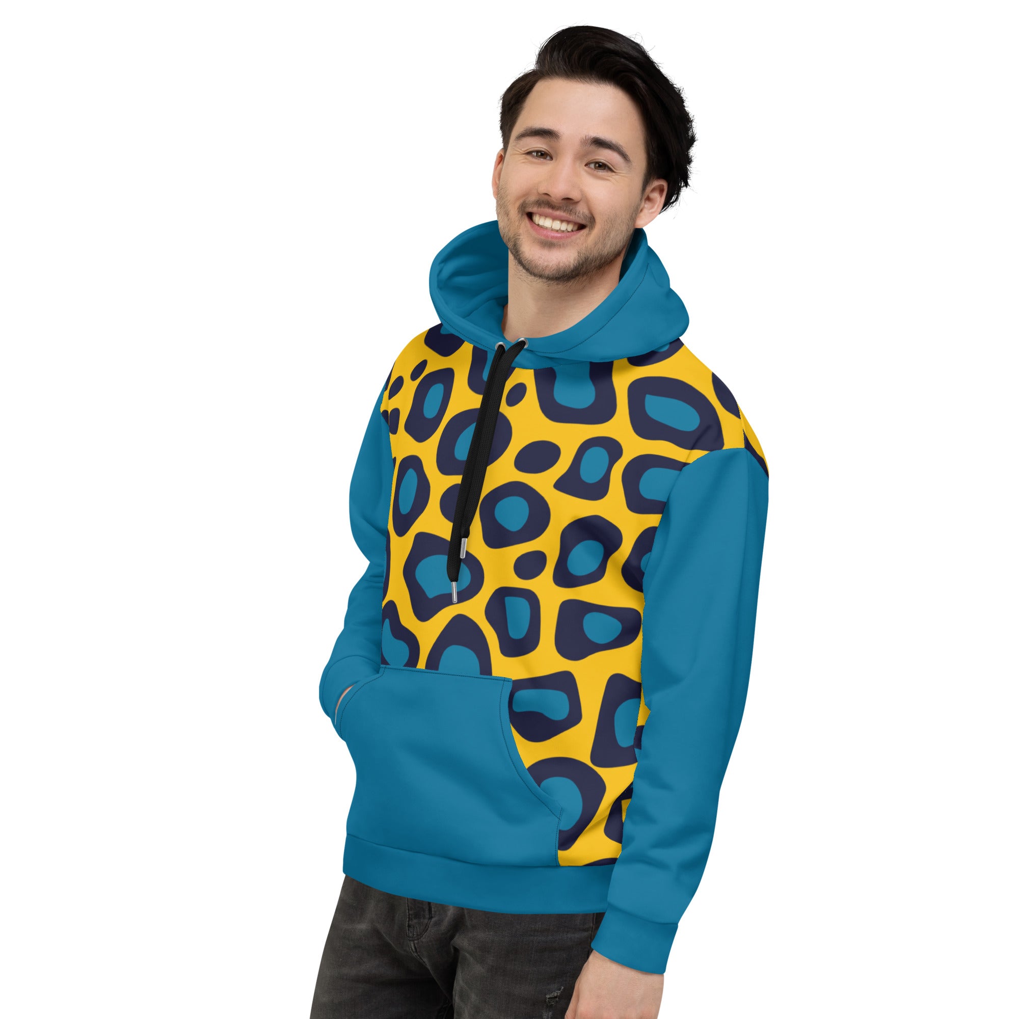 Yellow Leopard Unisex Hoodie