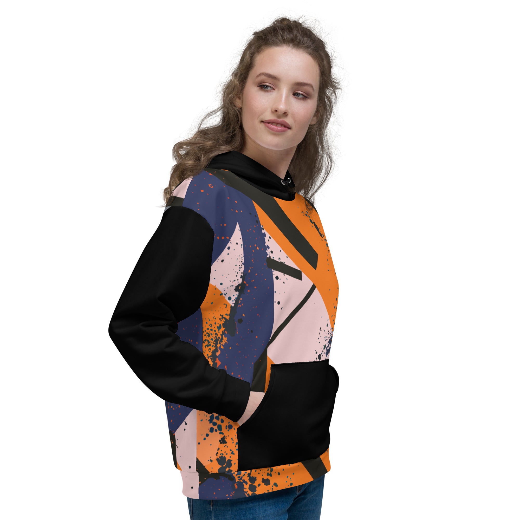 Men Women Unisex Colorfull Hoodie