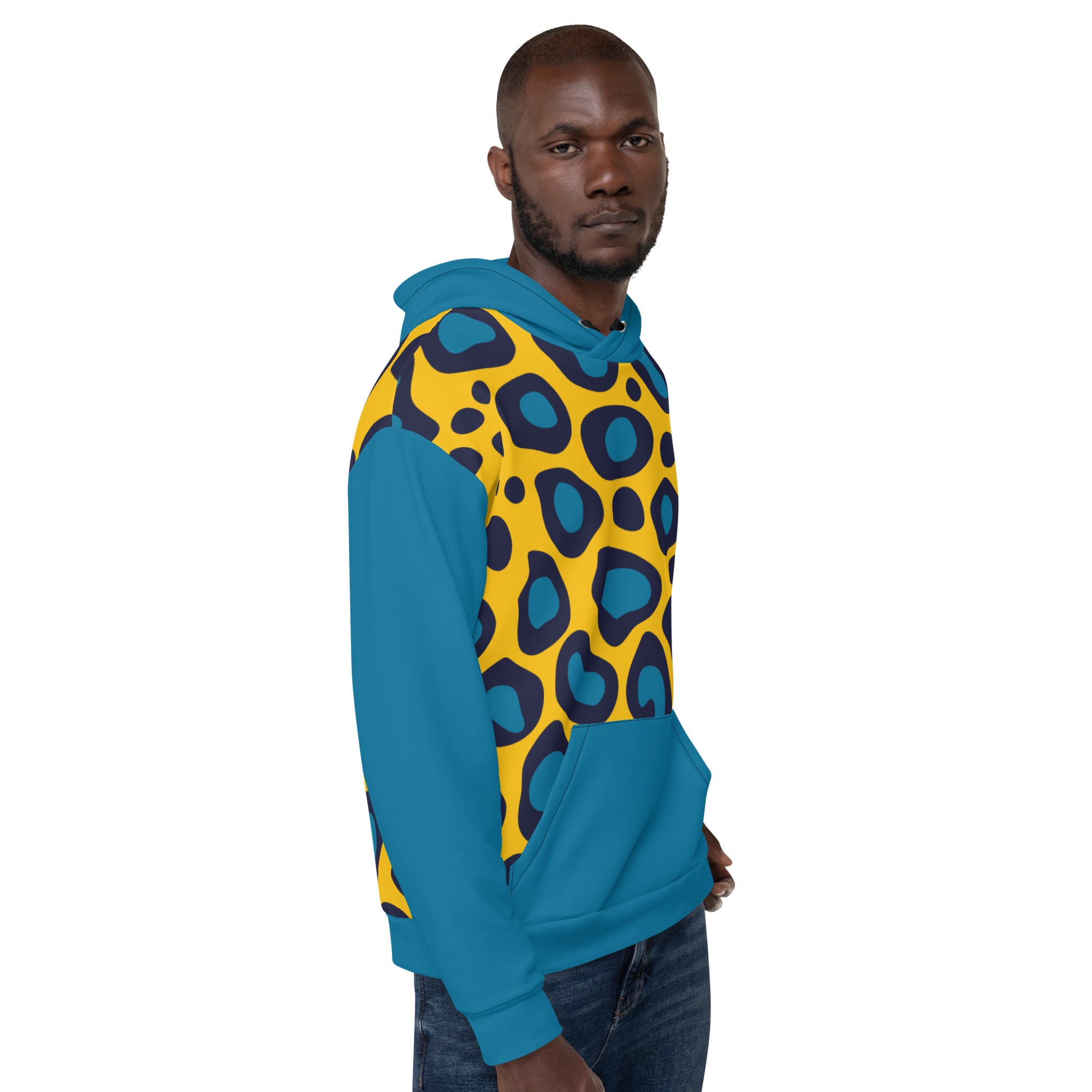 Yellow Leopard Unisex Hoodie