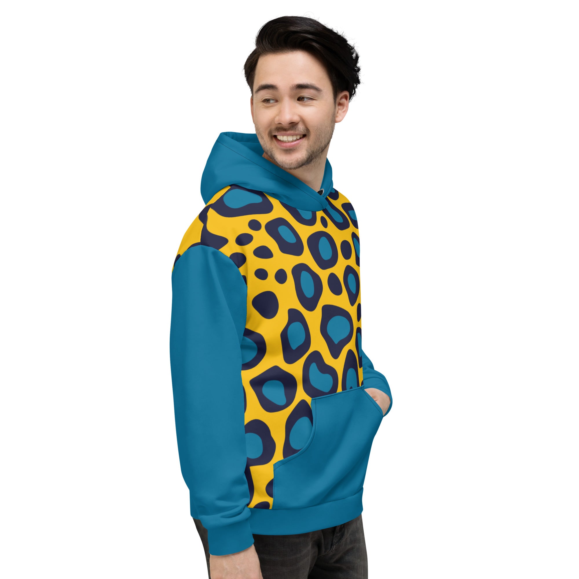 Yellow Leopard Unisex Hoodie