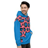 Blue & Black Leopard Unisex Hoodie