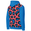 Blue & Black Leopard Unisex Hoodie