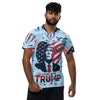 I stand with Trump Recycled unisex sports jersey