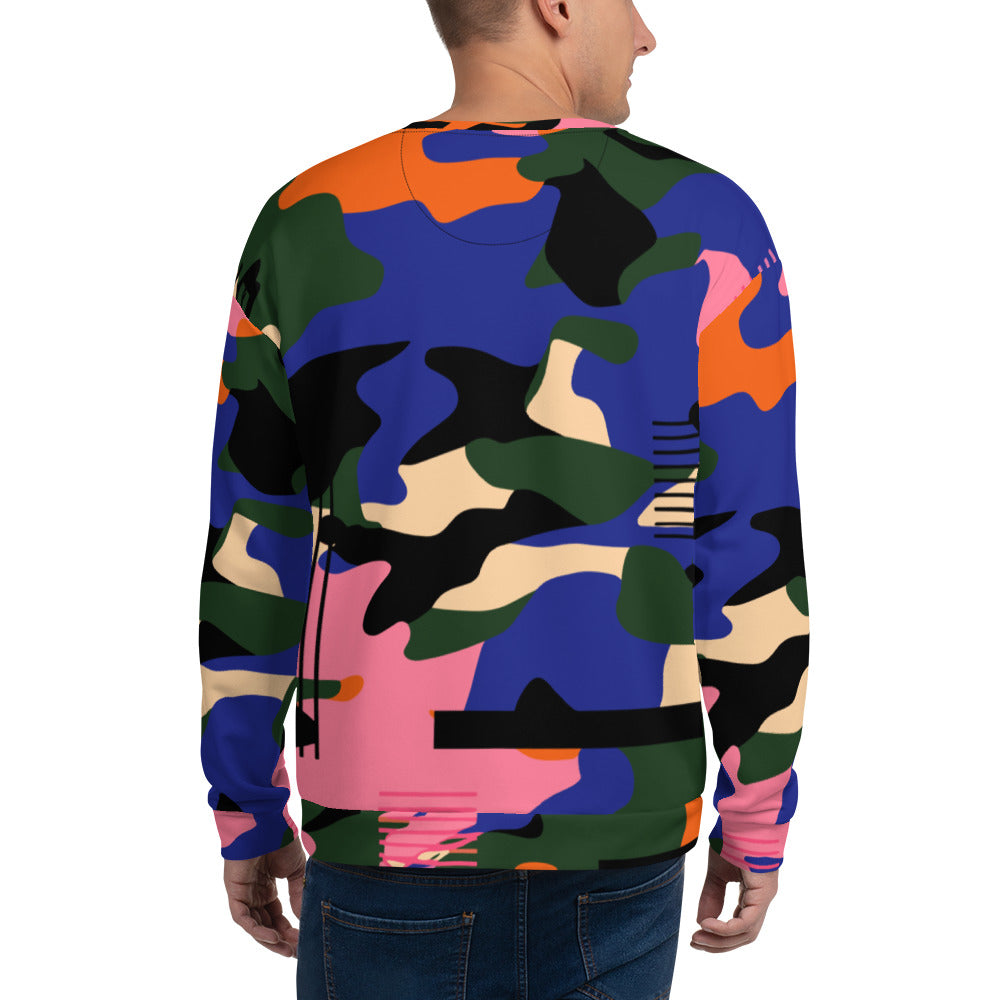 Camouflag print Unisex Sweatshirt