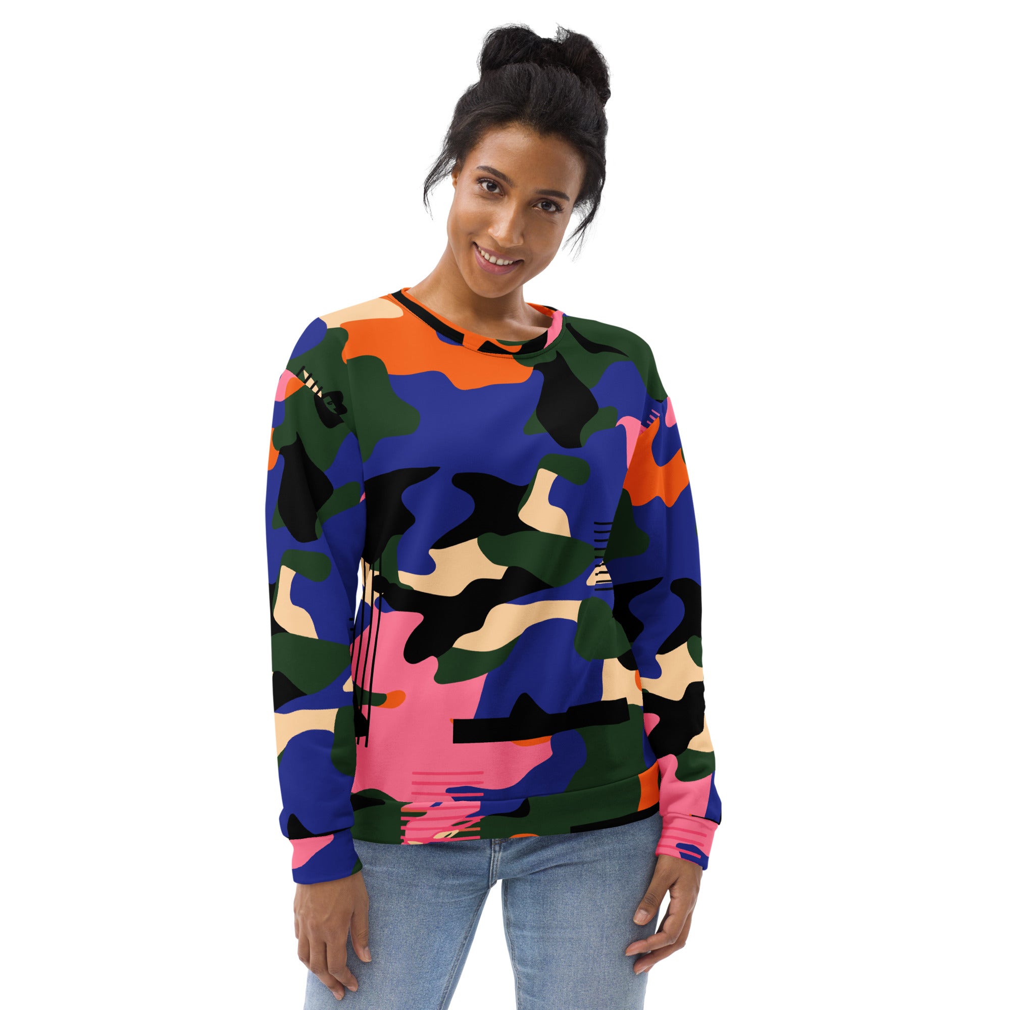 Camouflag print Unisex Sweatshirt