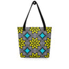 Bright Yellow & Blue Tote bag