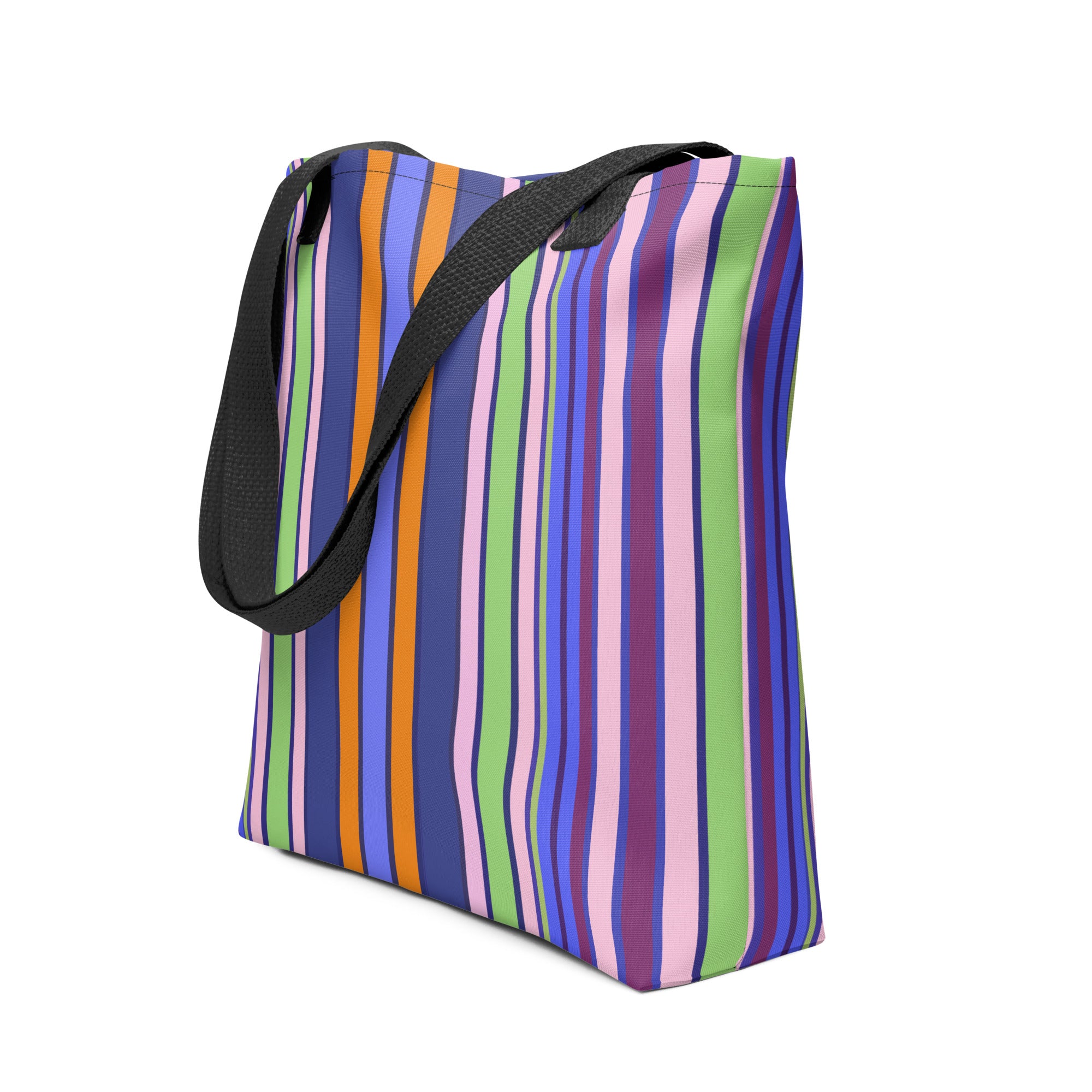 Stripes color Tote bag