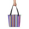 Stripes color Tote bag