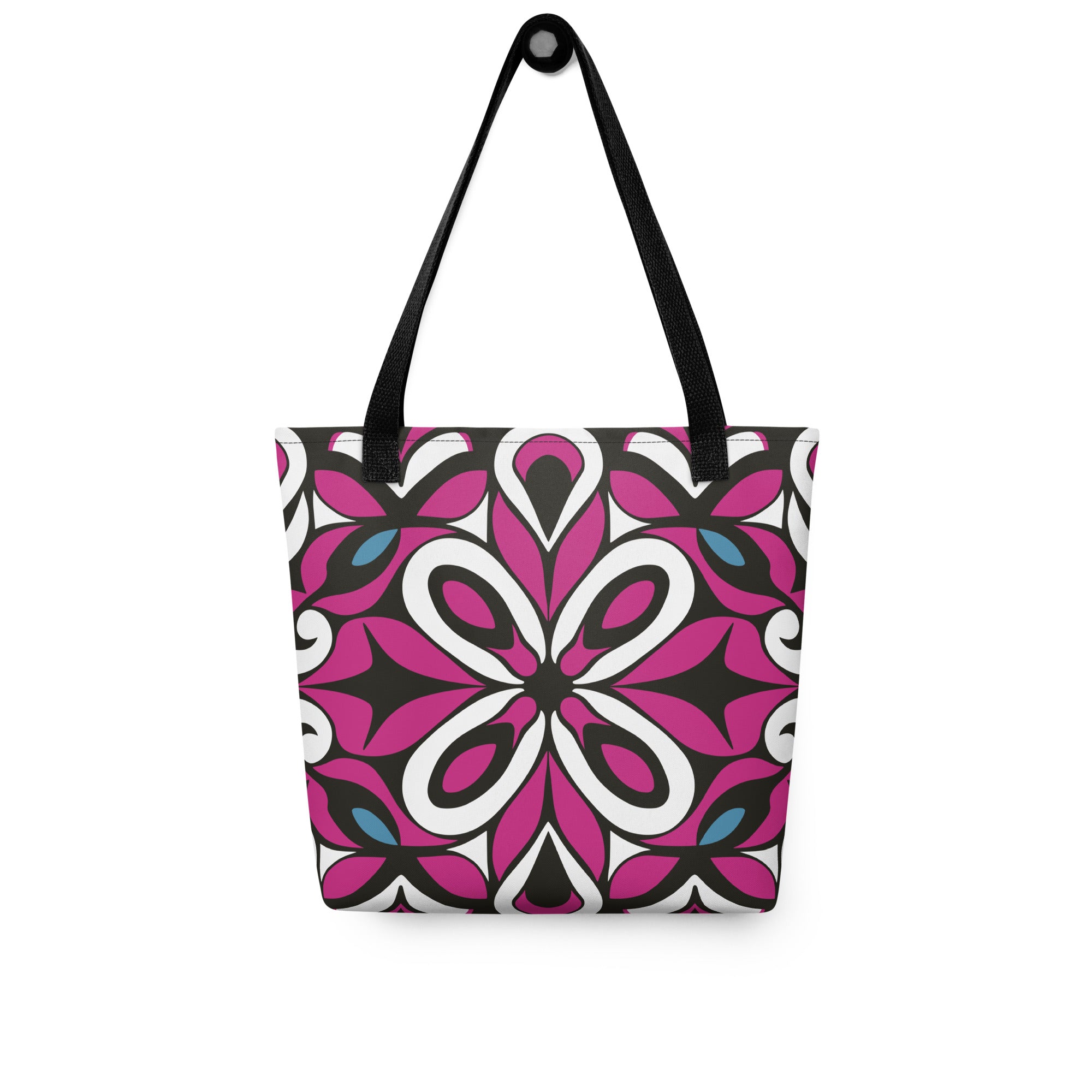 Hot pink flower Tote bag