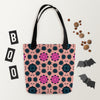 Pink flowers Tote bag