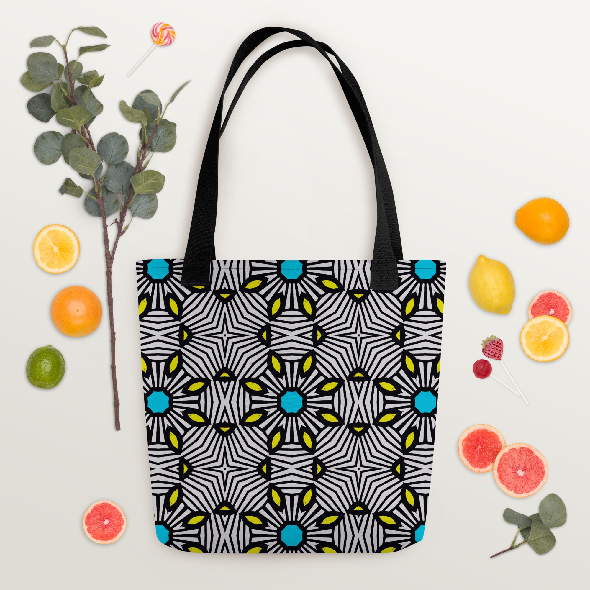 Line Pattern Tote bag