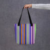 Stripes color Tote bag