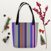 Stripes color Tote bag