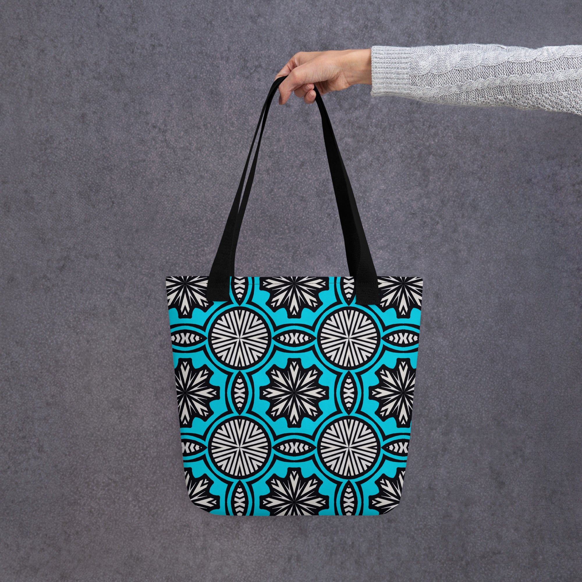 Green pattern Tote bag