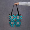 Green pattern Tote bag