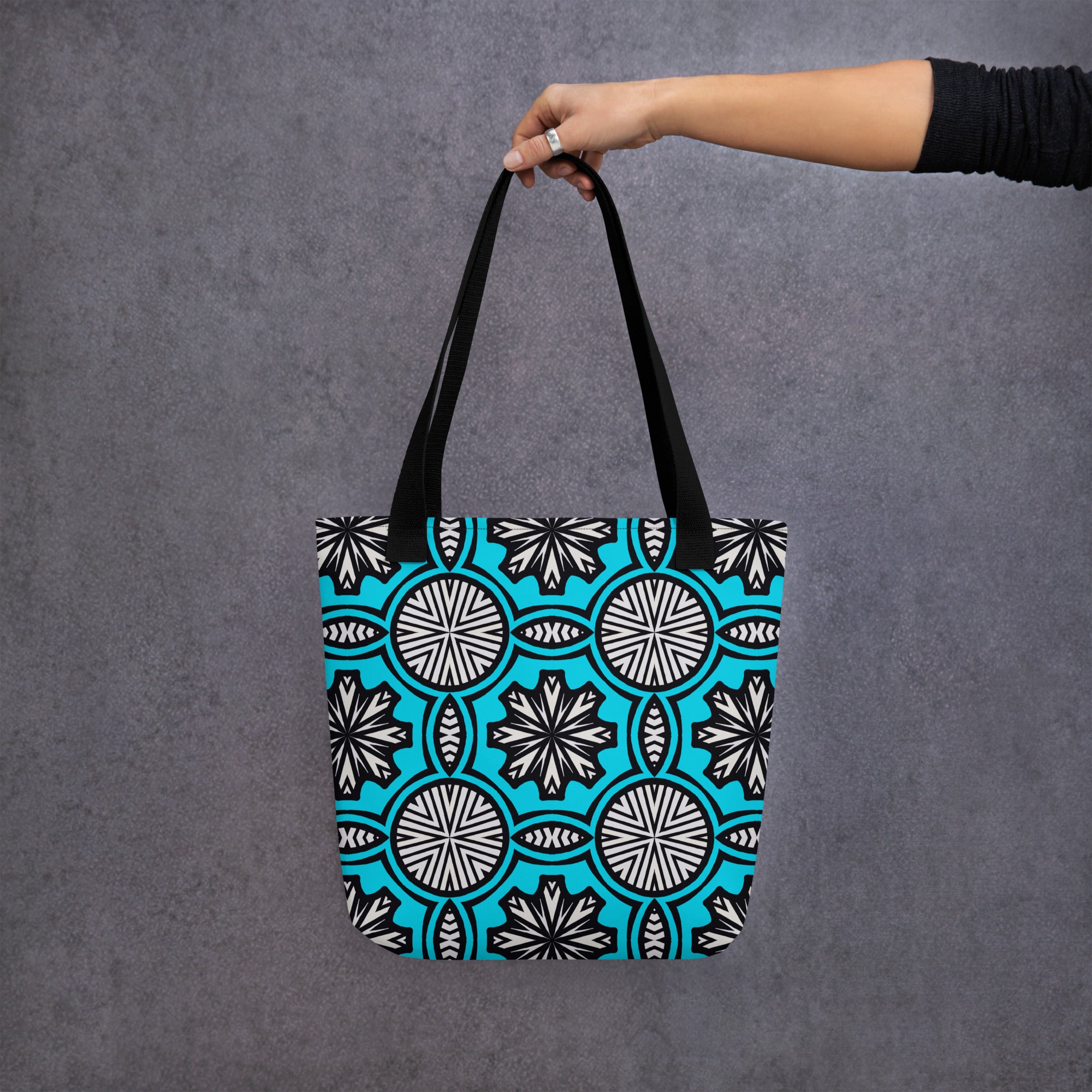 Green pattern Tote bag