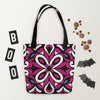 Hot pink flower Tote bag