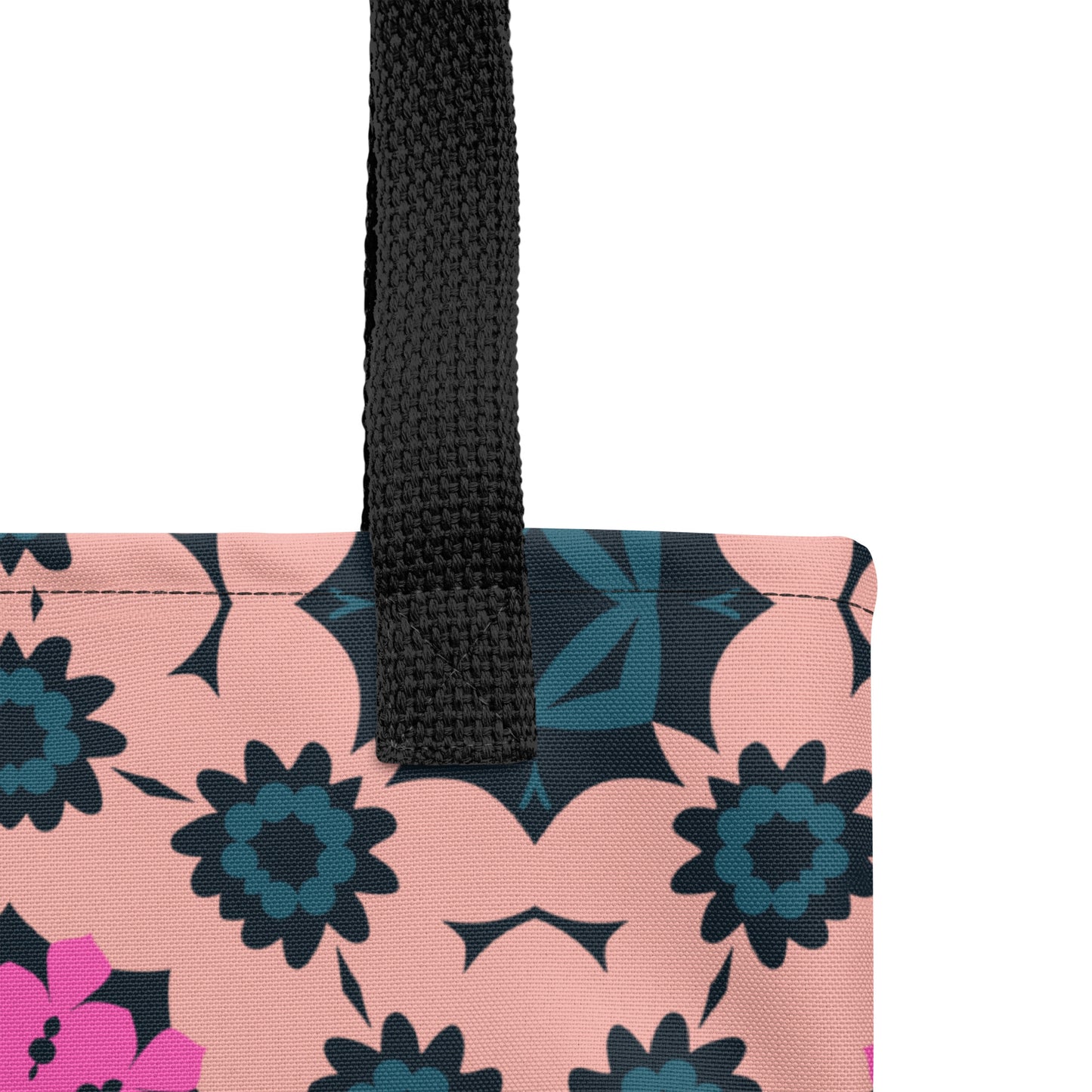 Pink flowers Tote bag