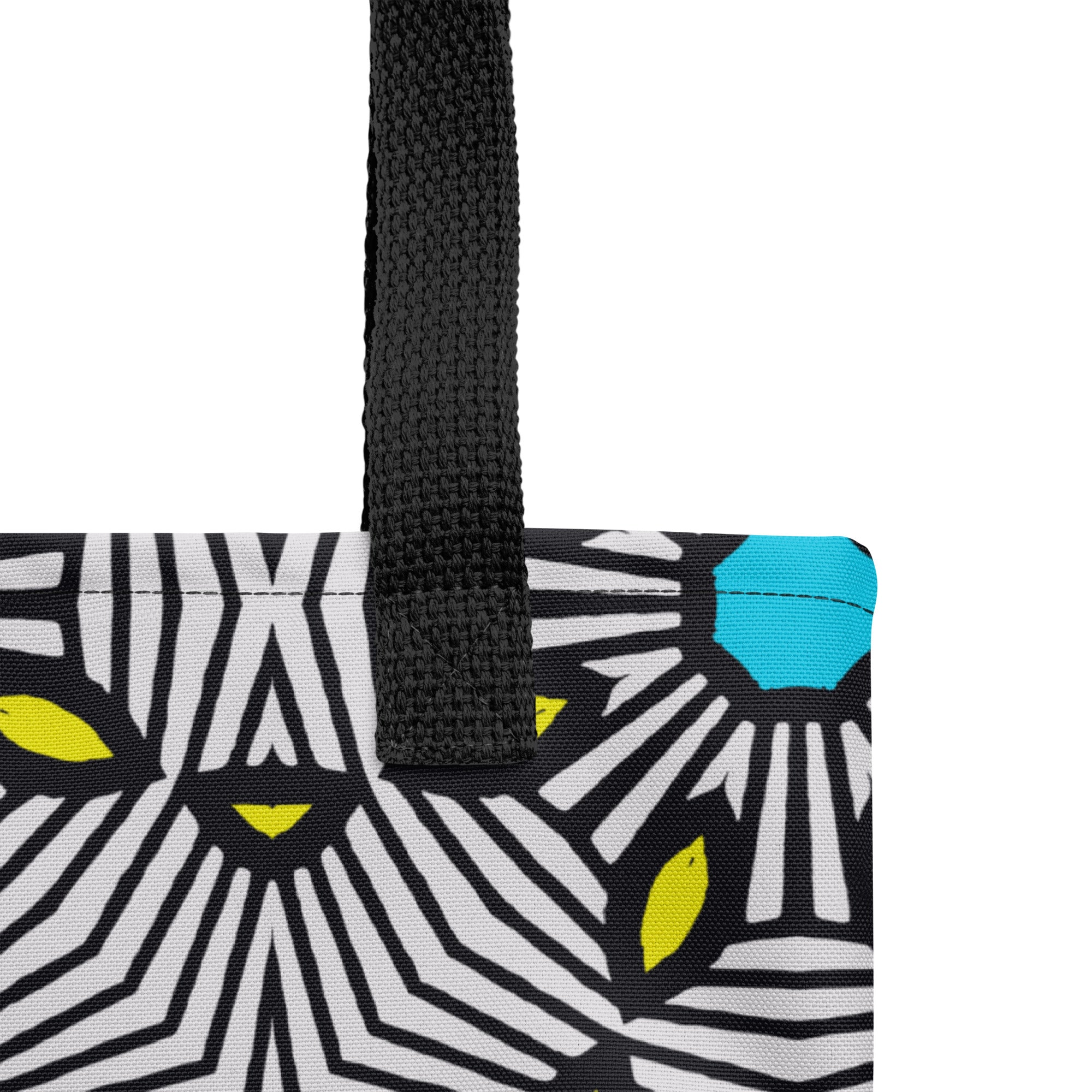 Line Pattern Tote bag