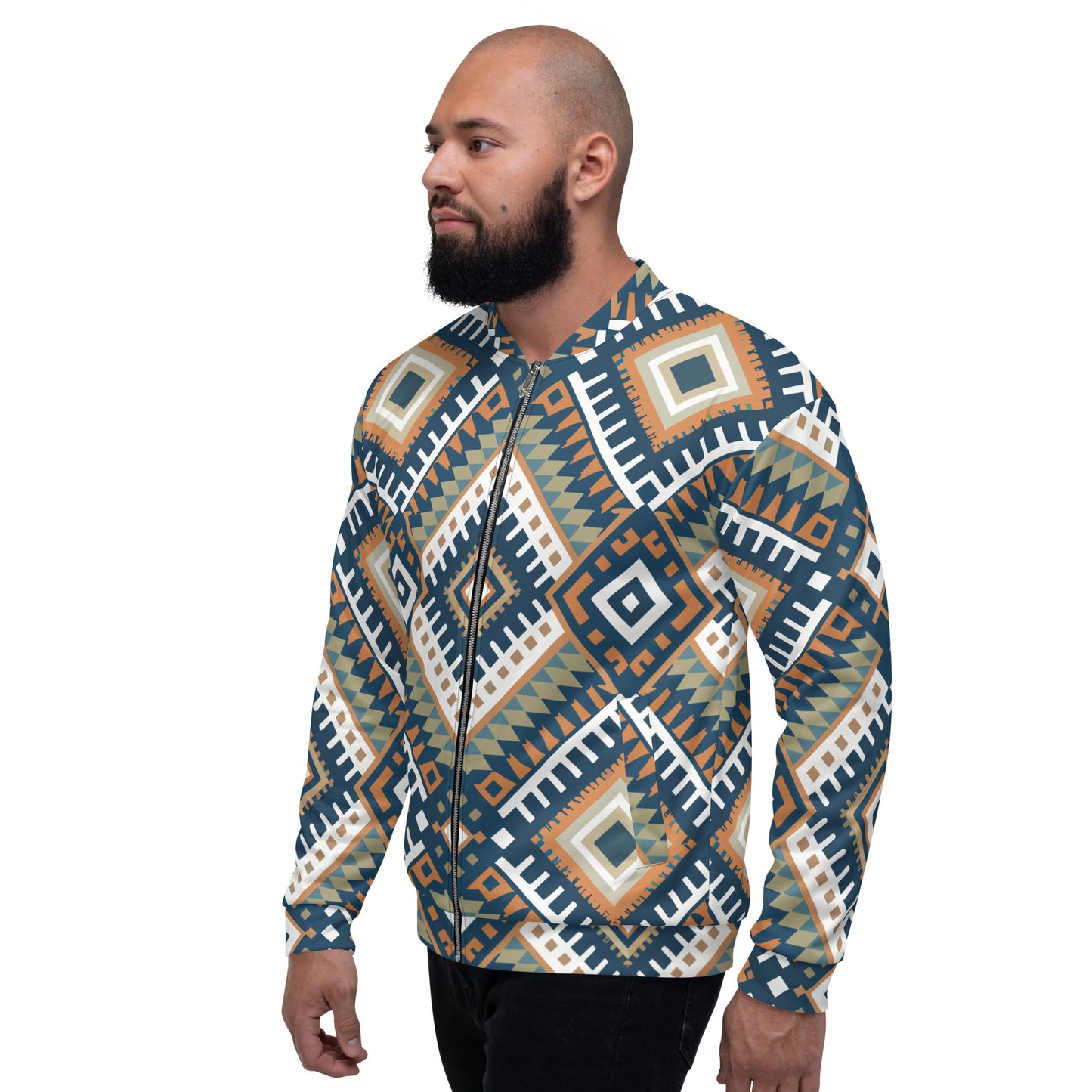 Pattern Unisex Bomber Jacket