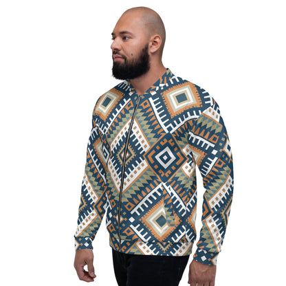 Pattern Unisex Bomber Jacket