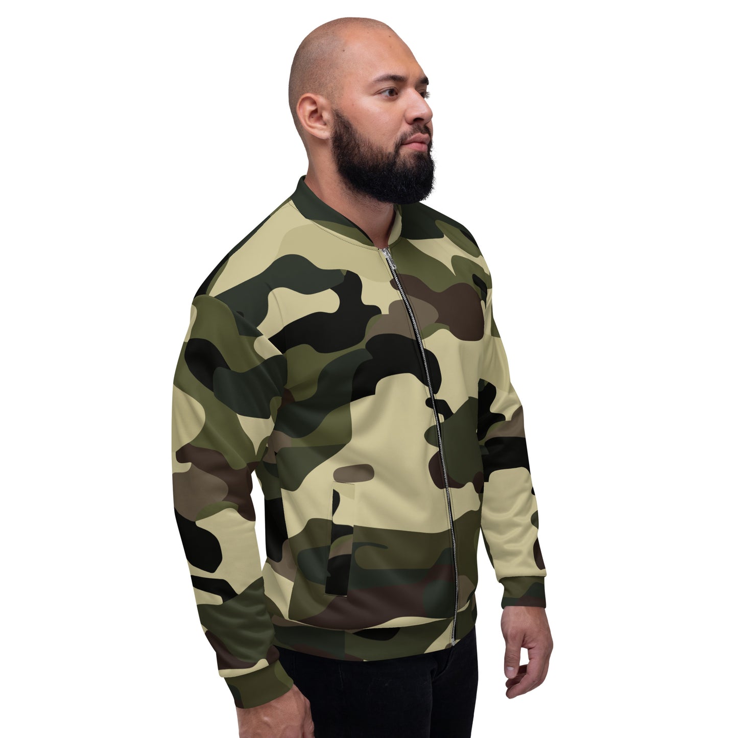 Jungle camo Unisex Bomber Jacket
