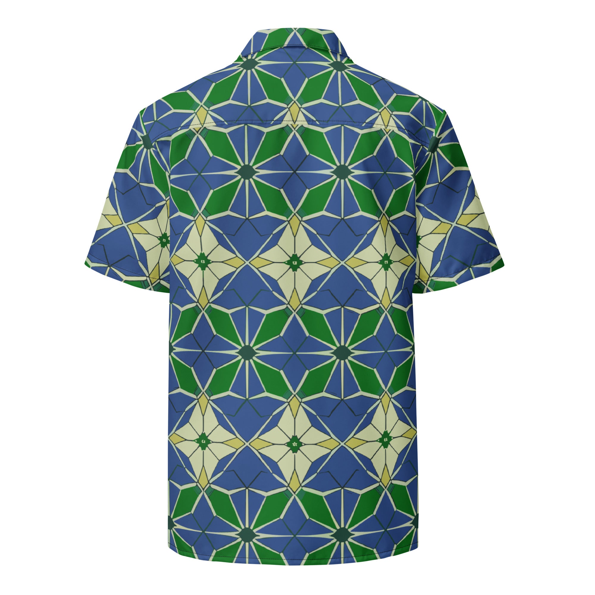 Green Unisex button shirt