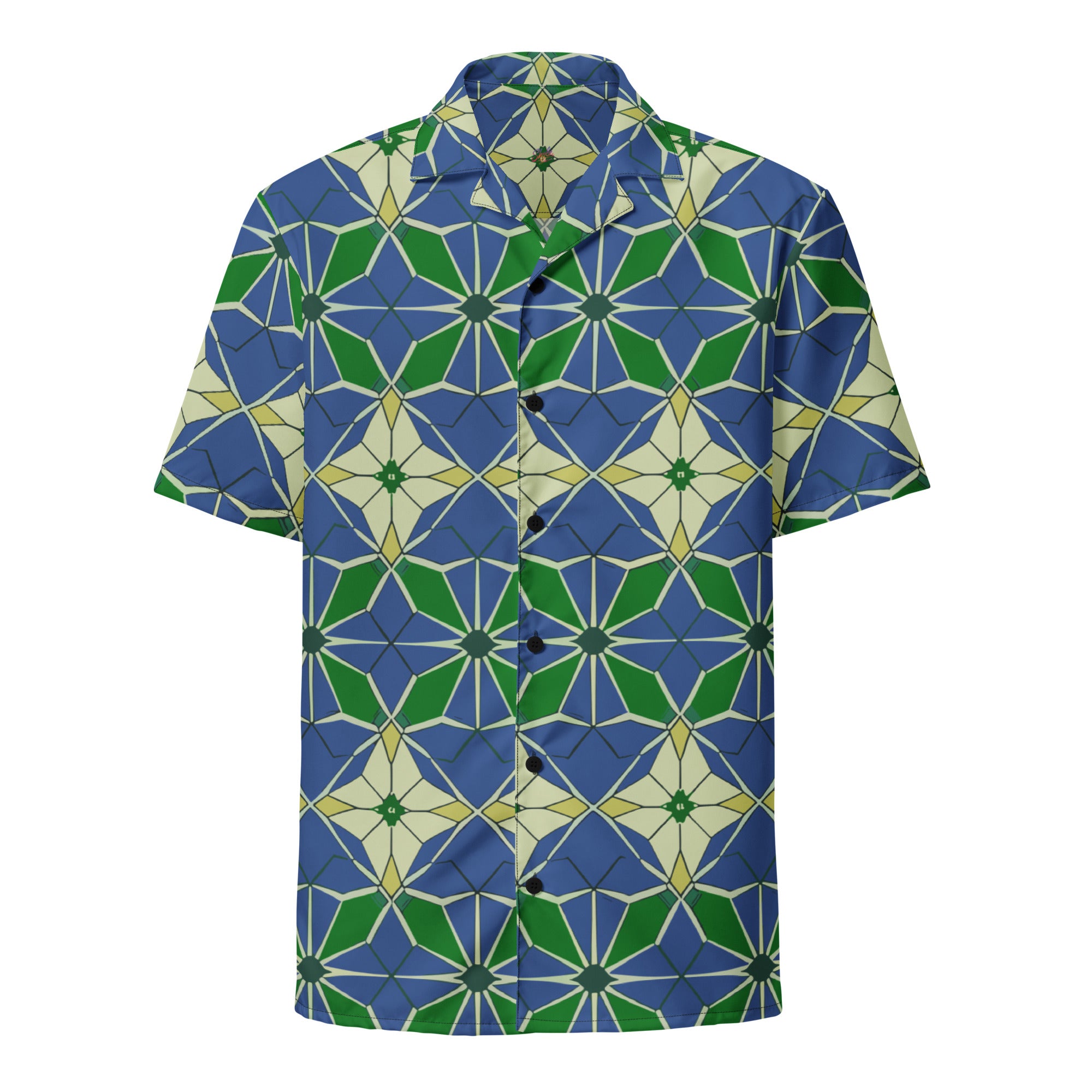 Green Unisex button shirt