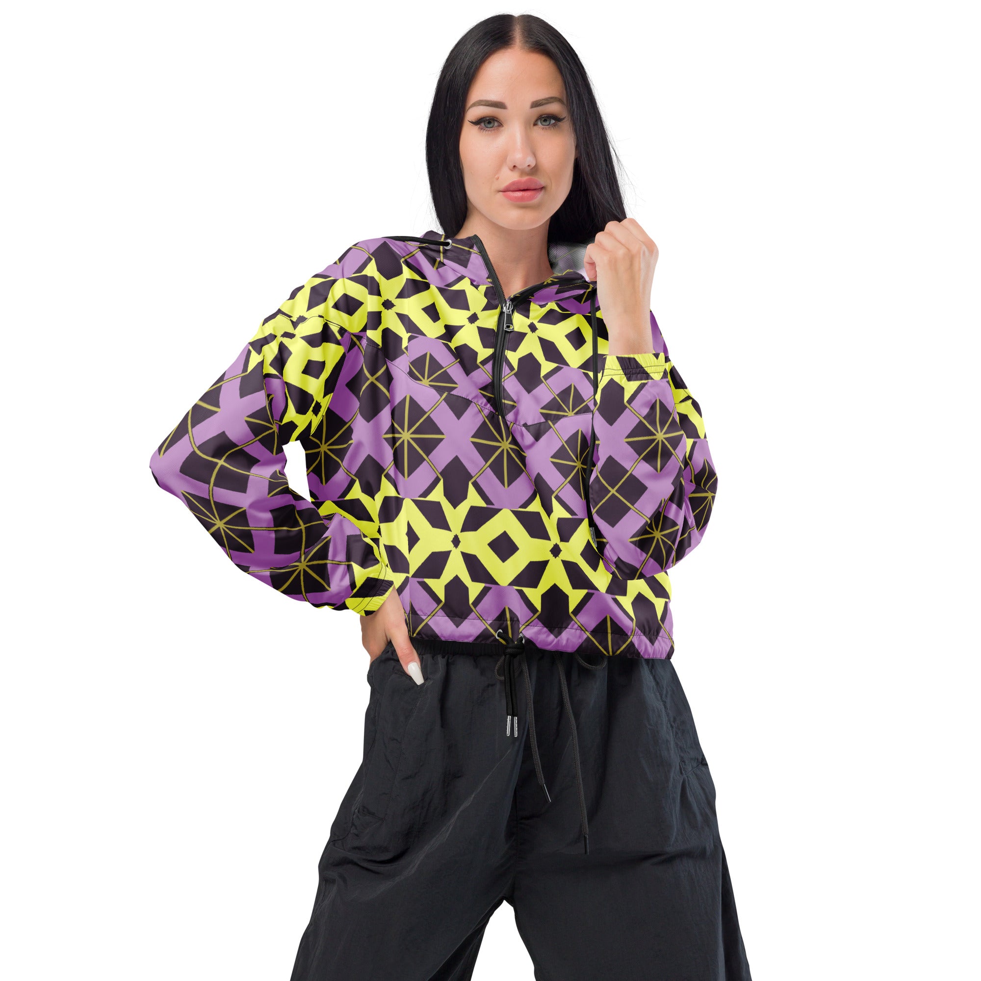 Women’s cropped windbreaker