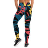 Tropical floral Yoga Leggings