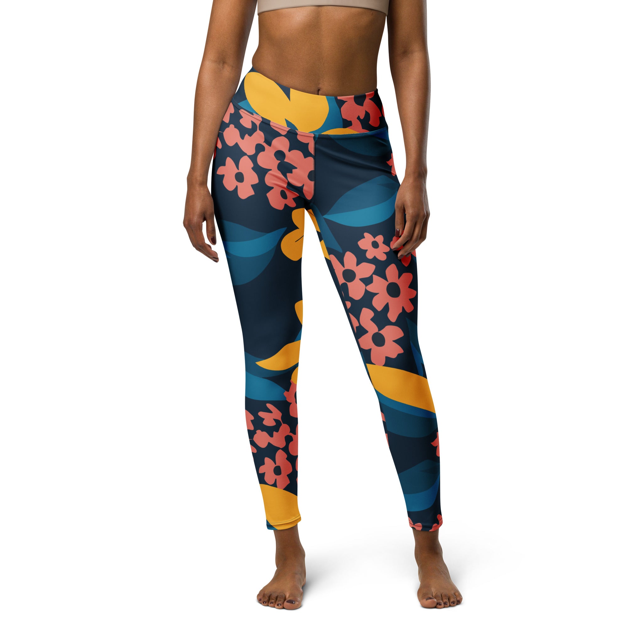 Flower Yoga Leggings