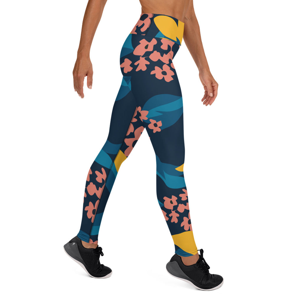 Flower Yoga Leggings